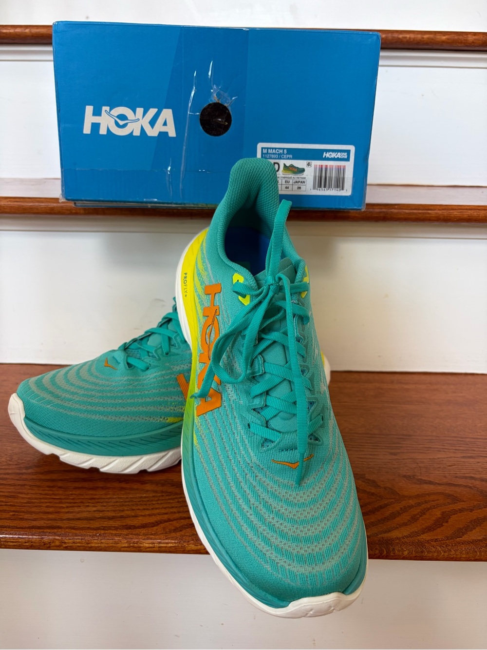 HOKA Men’s Mach 5 Running Shoes - Lightweight Performance - New